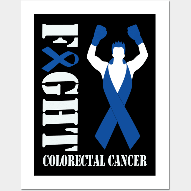 COLORECTAL CANCER Wall Art by AdelaidaKang